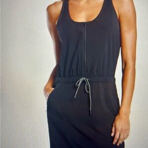 Athleta Expedition Dress with Shorts -Black - 12